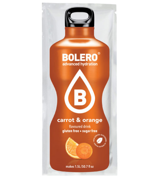 Boissons Bolero saveur carotte & orange